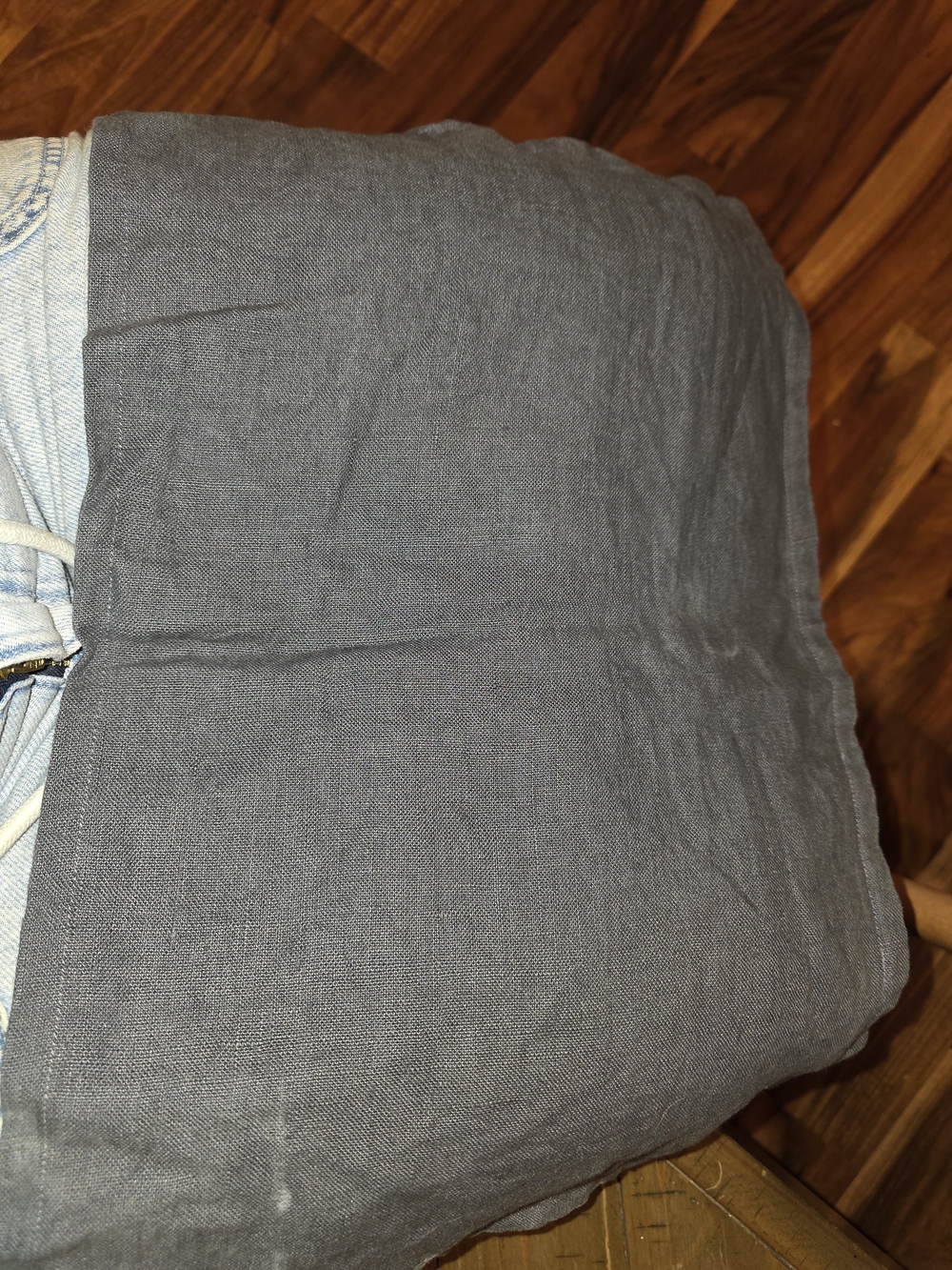 Quince Linen Pillow Cover - 12x20 - Nightfall